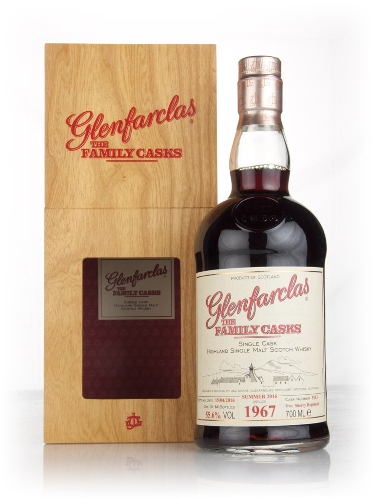 Glenfarclas 1967 (cask 5113) Family Cask Summer 2016 Release 70cl