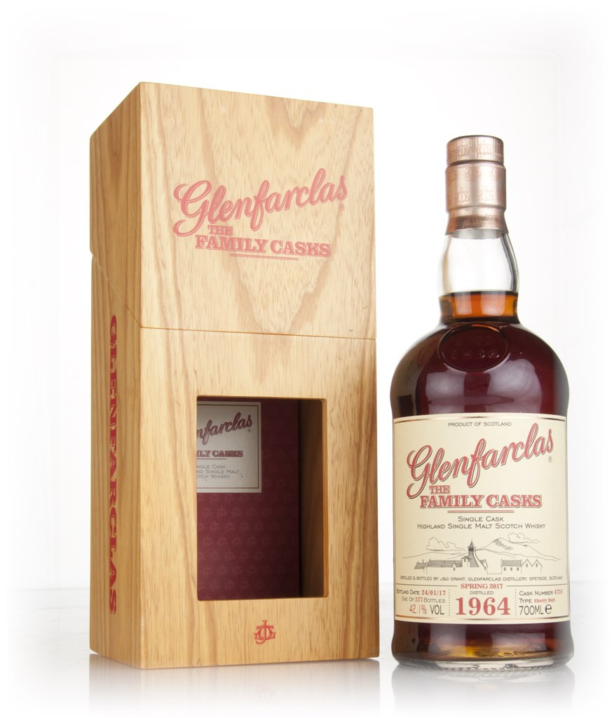 Glenfarclas 1964 (cask 4726) Family Cask Spring 2017 Release 70cl