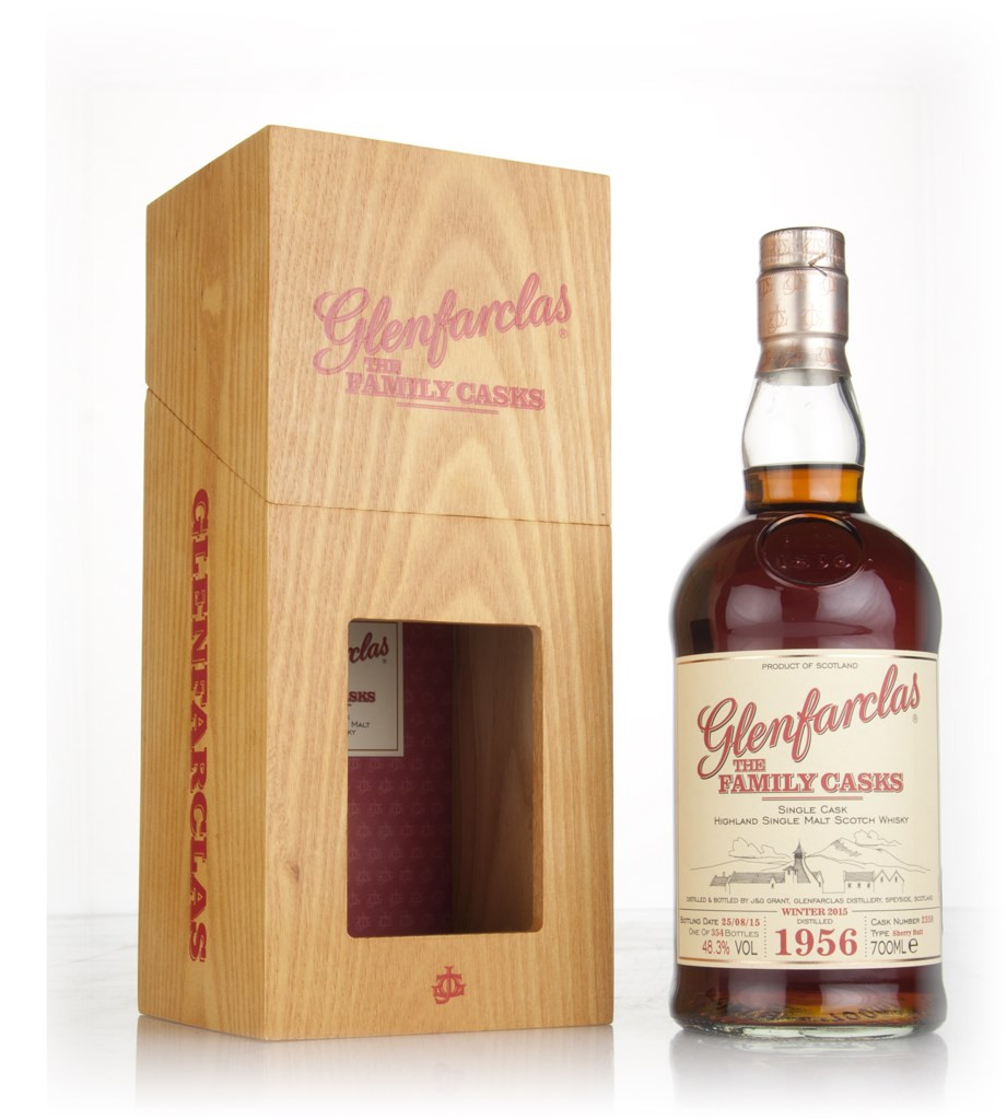 Glenfarclas 1956 (cask 2358) Family Cask Winter 2015 Release 70cl