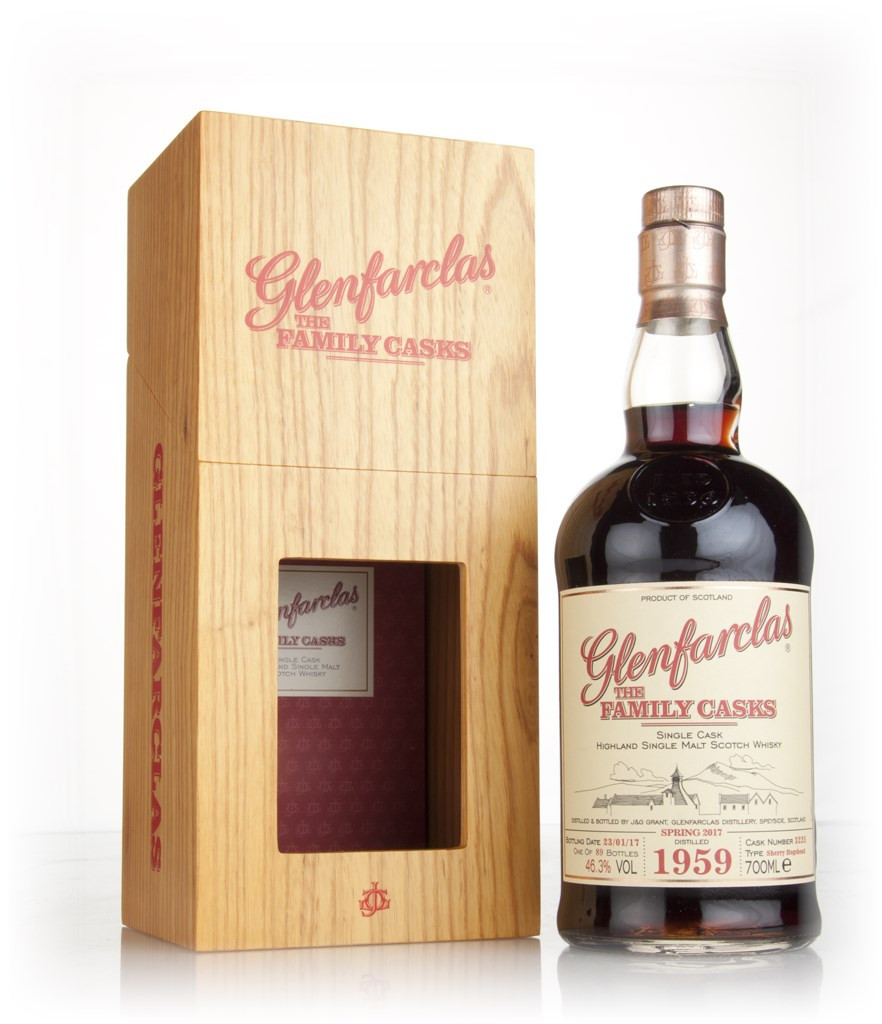 Glenfarclas 1959 (cask 3225) Family Cask Spring 2017 Release 70cl