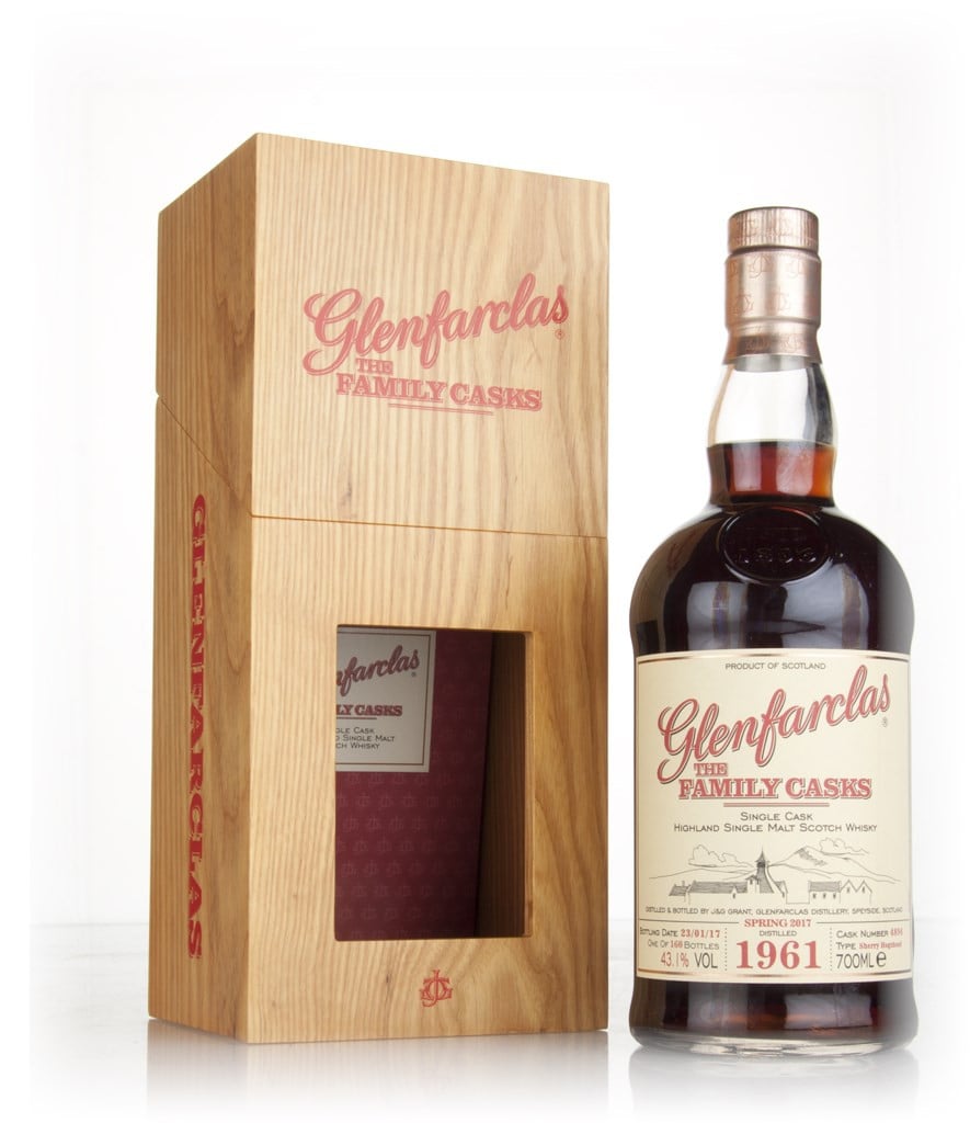 Glenfarclas 1961 (cask 4896) Family Cask Spring 2017 Release 70cl