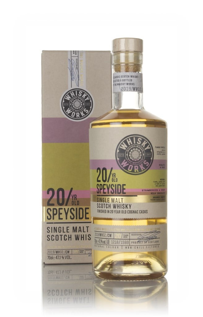Whisky Works Speyside 20 Year Old 70cl