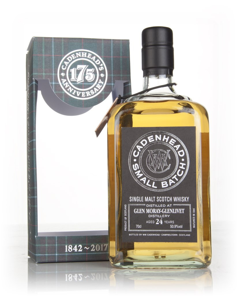 Glen Moray 24 Year Old 1992 - Small Batch (WM Cadenhead) 70cl