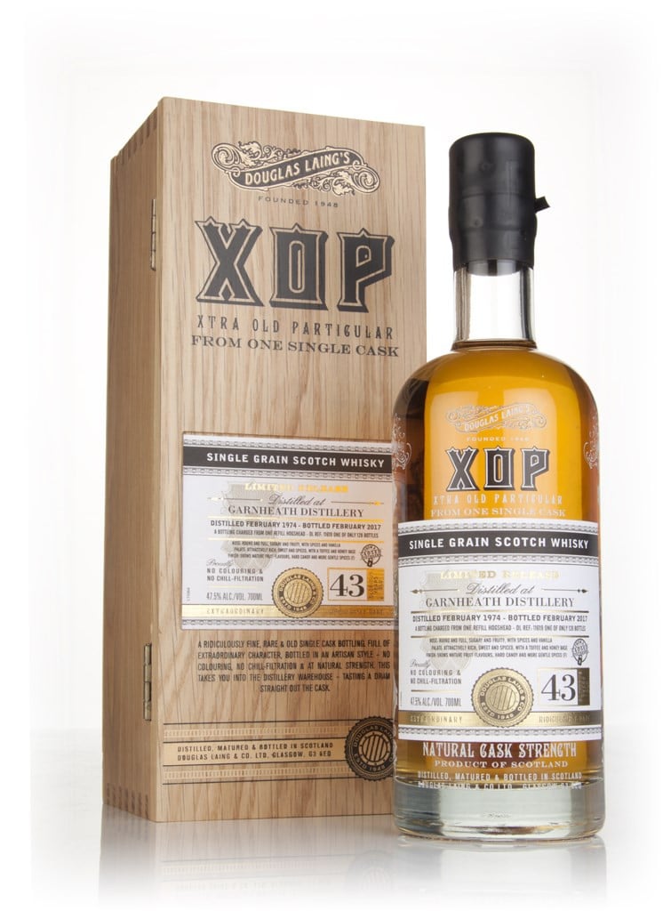 Garnheath 43 Year Old 1974 (cask 11619) - Xtra Old Particular (Douglas Laing) 70cl