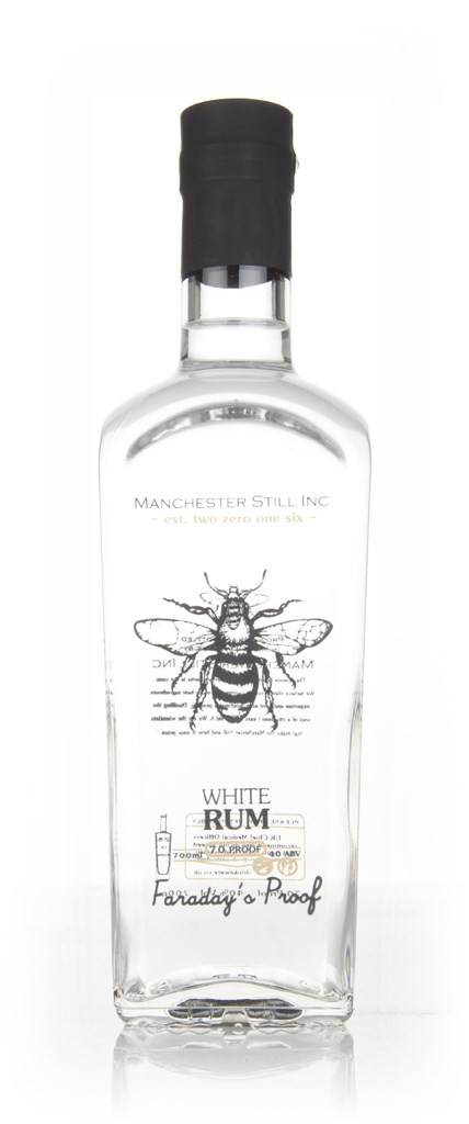 Manchester Still Faraday's Proof White Rum 70cl