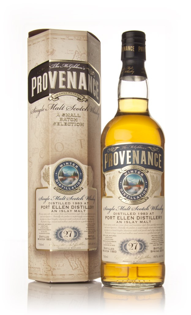 Port Ellen 27 Year Old 1983 (cask 6000) - Provenance (Douglas Laing) 70cl