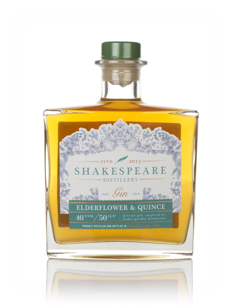 Shakespeare Elderflower & Quince Gin 50cl