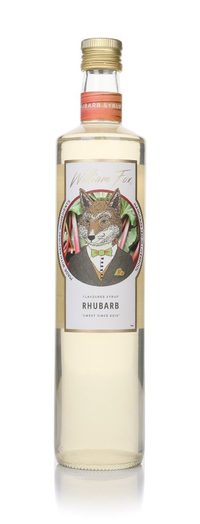 William Fox Rhubarb Syrup 75cl