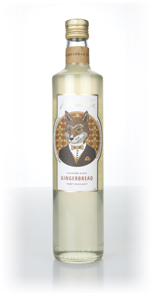 William Fox Gingerbread Syrup 75cl