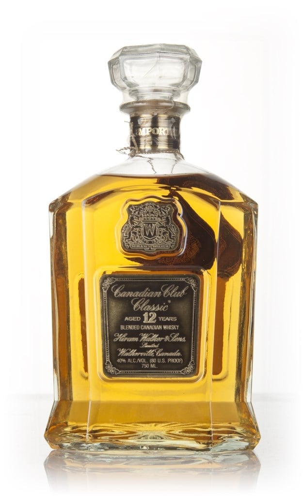 Canadian Club Classic 12 Year Old - 1980s 75cl