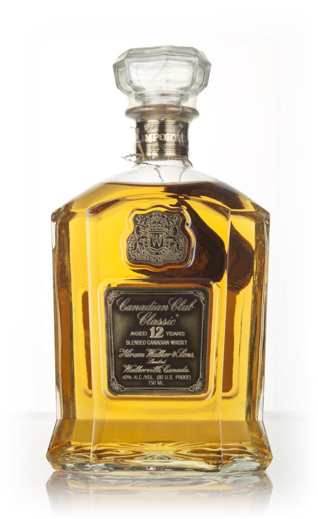 Canadian Club Classic 12 Year Old - 1980s 75cl