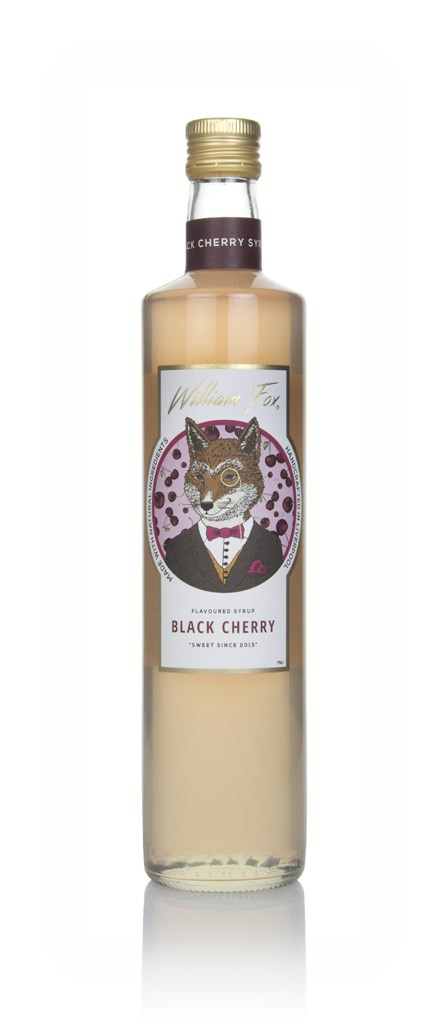 William Fox Black Cherry Syrup 75cl