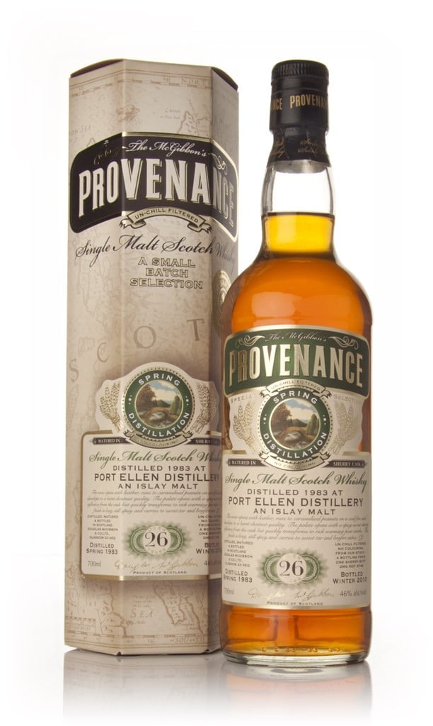 Port Ellen 26 Year Old 1983 - Provenance (Douglas Laing) 70cl