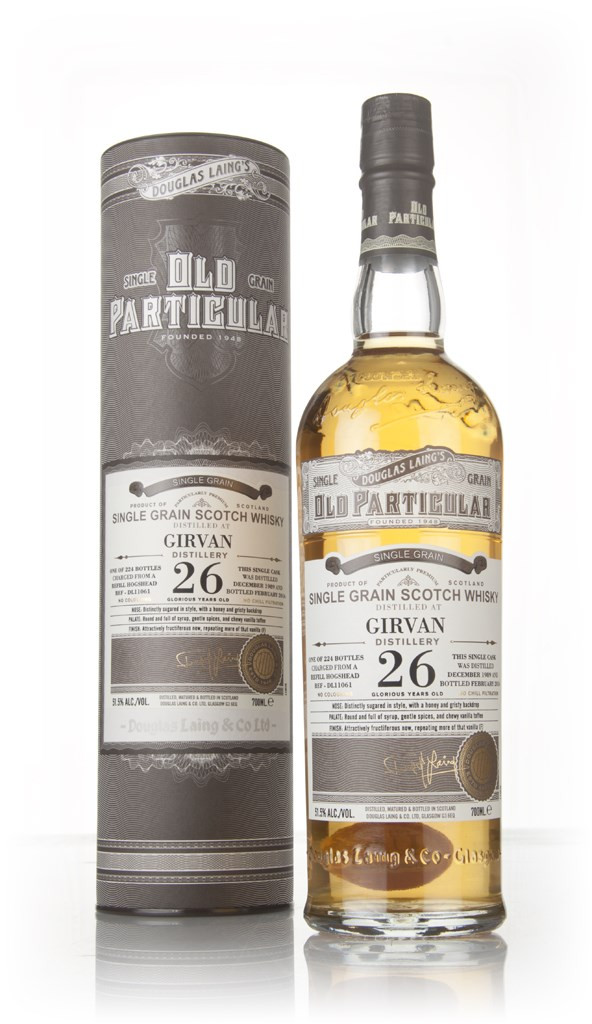 Girvan 26 Year Old 1989 (cask 11061) - Old Particular (Douglas Laing) 70cl