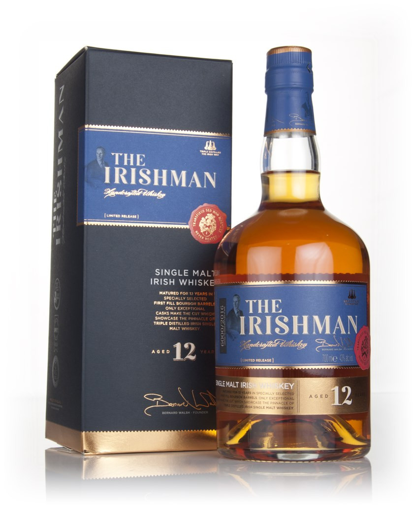 The Irishman 12 Year Old (2017 Release) 70cl