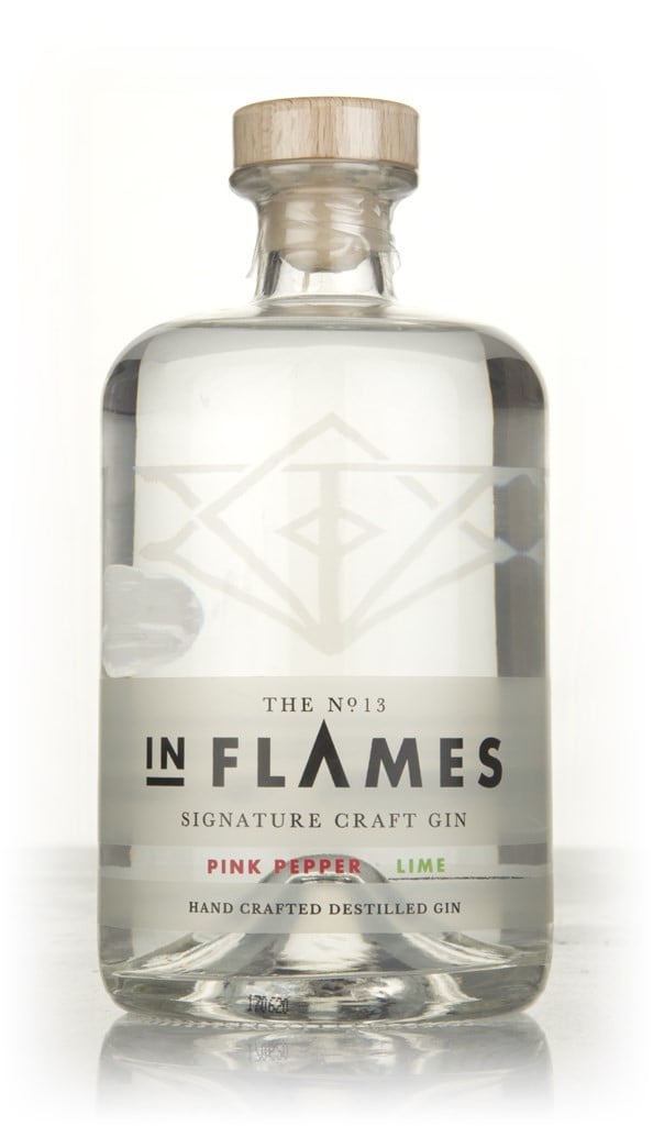 In Flames Pink Pepper & Lime Gin 70cl