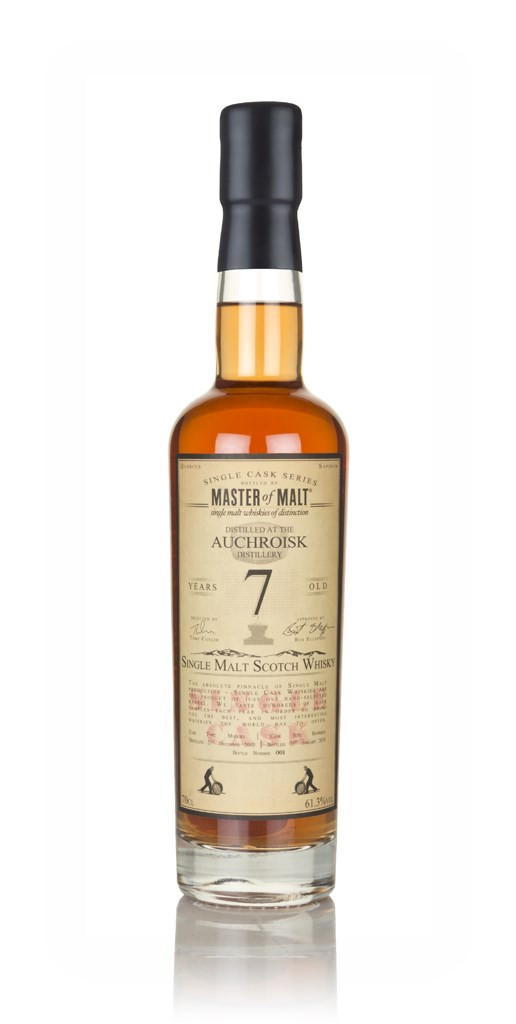 Auchroisk 7 Year Old 2010 - Single Cask (Master of Malt) 70cl
