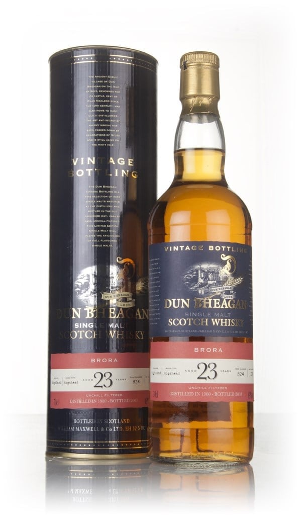 Brora 23 Year Old 1980 (cask 824) - Dun Bheagan (Ian Macleod) 70cl