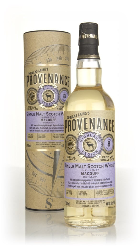Macduff 8 Year Old 2009 (cask 11725) - Provenance (Douglas Laing) 70cl