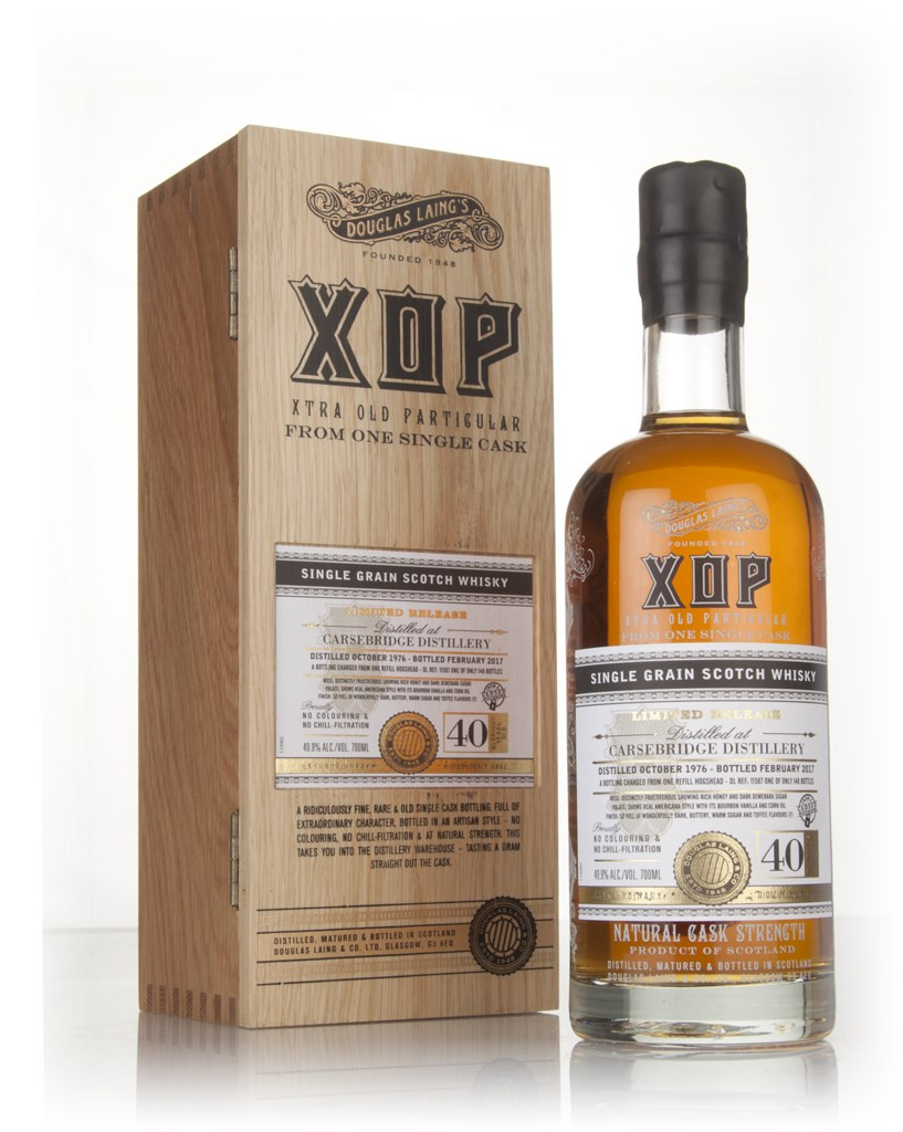Carsebridge 40 Year Old 1976 (cask 11587) - Xtra Old Particular (Douglas Laing) 70cl