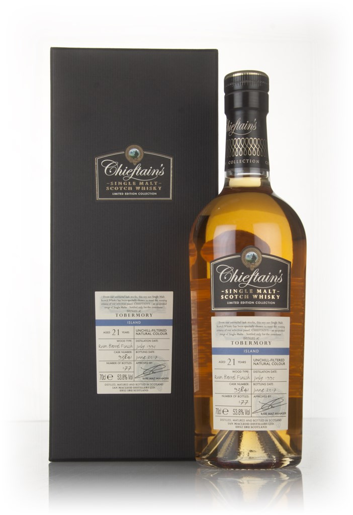 Tobermory 21 Year Old 1995 (cask 93841) - Chieftain's (Ian Macleod) 70cl