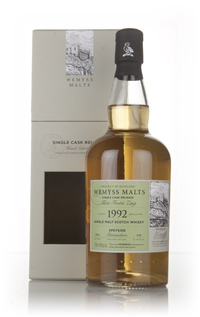 Tutti Frutti Zing 1992 (bottled 2016) - Wemyss Malts (Glentauchers) 70cl