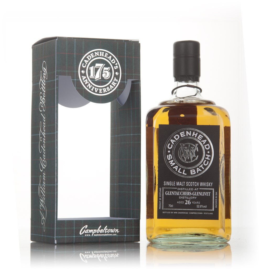 Glentauchers 26 Year Old 1990 - Small Batch (WM Cadenhead) 70cl