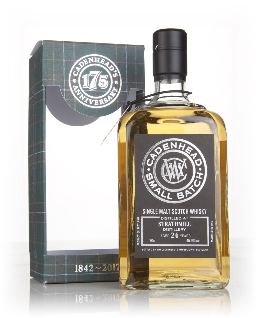 Strathmill 24 Year Old 1992 - Small Batch (WM Cadenhead) 70cl