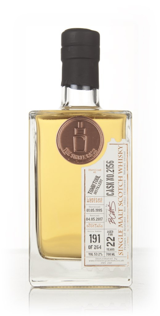 Tomintoul 22 Year Old 1995 (cask 2156) - The Single Cask 70cl