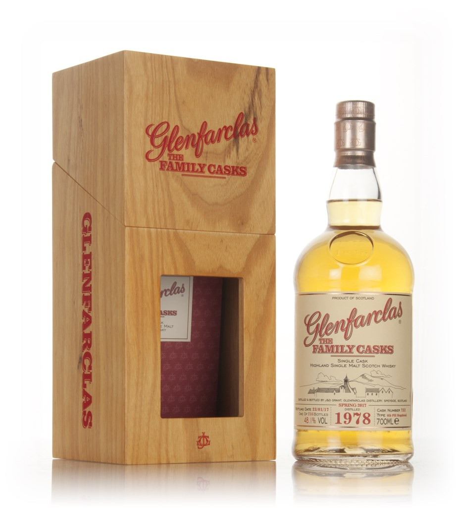Glenfarclas 1978 (cask 752) Family Cask Spring 2017 Release