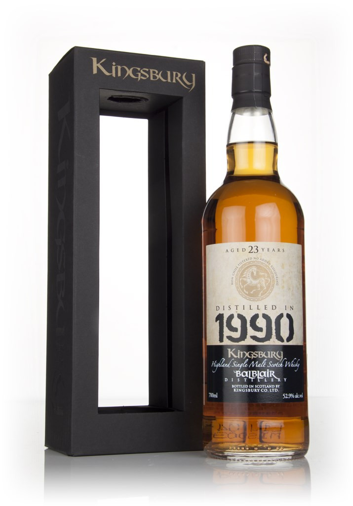 Balblair 23 Year Old 1990 (cask 10116) - Kingsbury 70cl