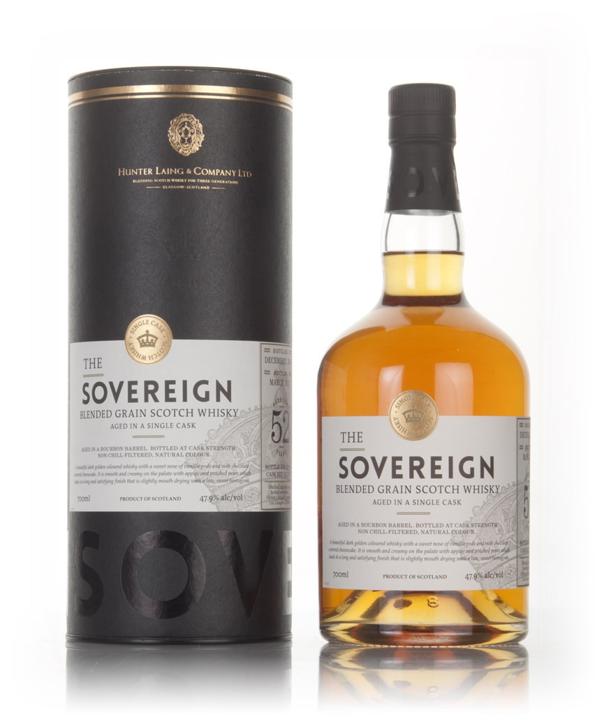 Blended Grain 52 Year Old 1964 (cask 13327) - The Sovereign (Hunter Laing) 70cl