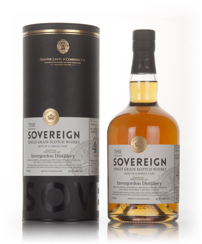 Invergordon 40 Year Old 1977 (cask 13278) - The Sovereign (Hunter Laing) 70cl