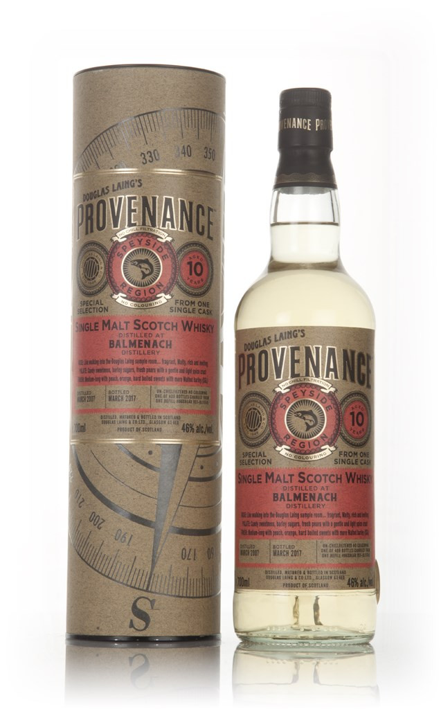 Balmenach 10 Year Old 2007 (cask 11645) - Provenance (Douglas Laing) 70cl