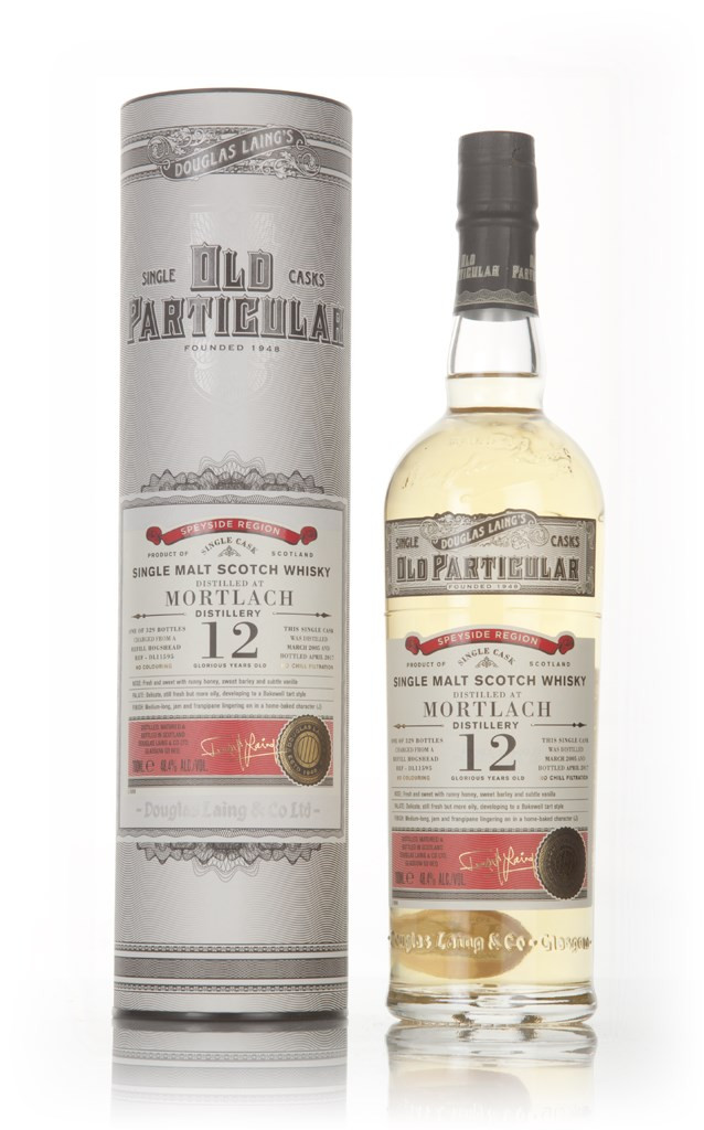Mortlach 12 Year Old 2005 (cask 11595) - Old Particular (Douglas Laing) 70cl