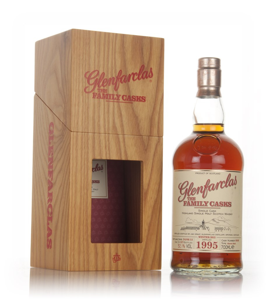 Glenfarclas 1995 (cask 6640) Family Cask Winter 2015 Release