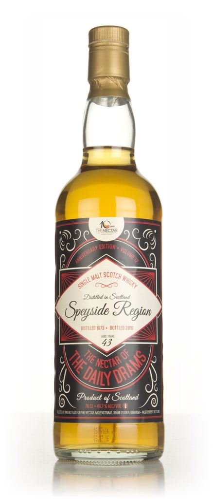Speyside Single Malt 43 Year Old 1973 - The Nectar of the Daily Drams 70cl