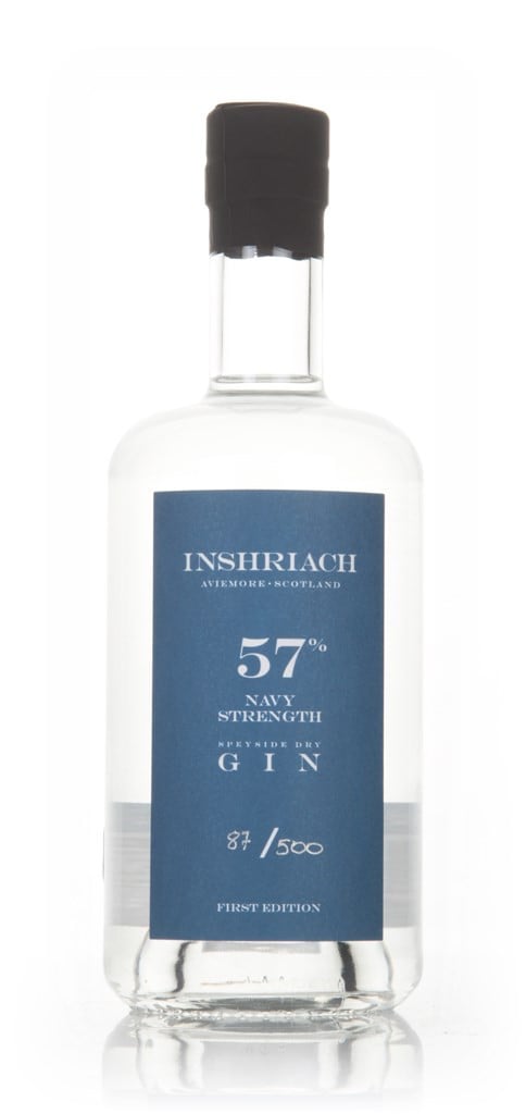 Inshriach Navy Strength Gin 70cl