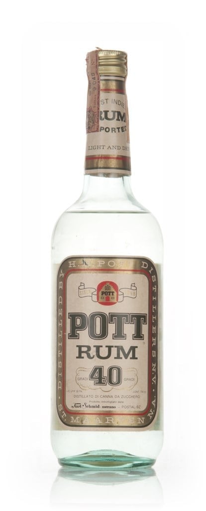 Pott Rum - 1970s 75cl