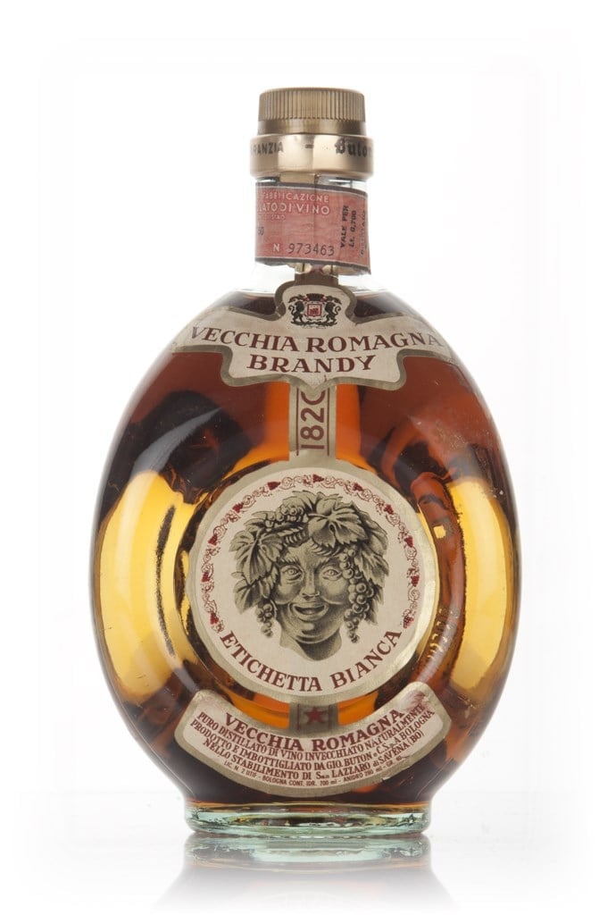 Vecchia Romagna - Etichetta Bianca - 1970s 70cl