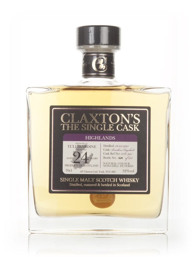 Tullibardine 24 Year Old 1993 - Claxton's 70cl