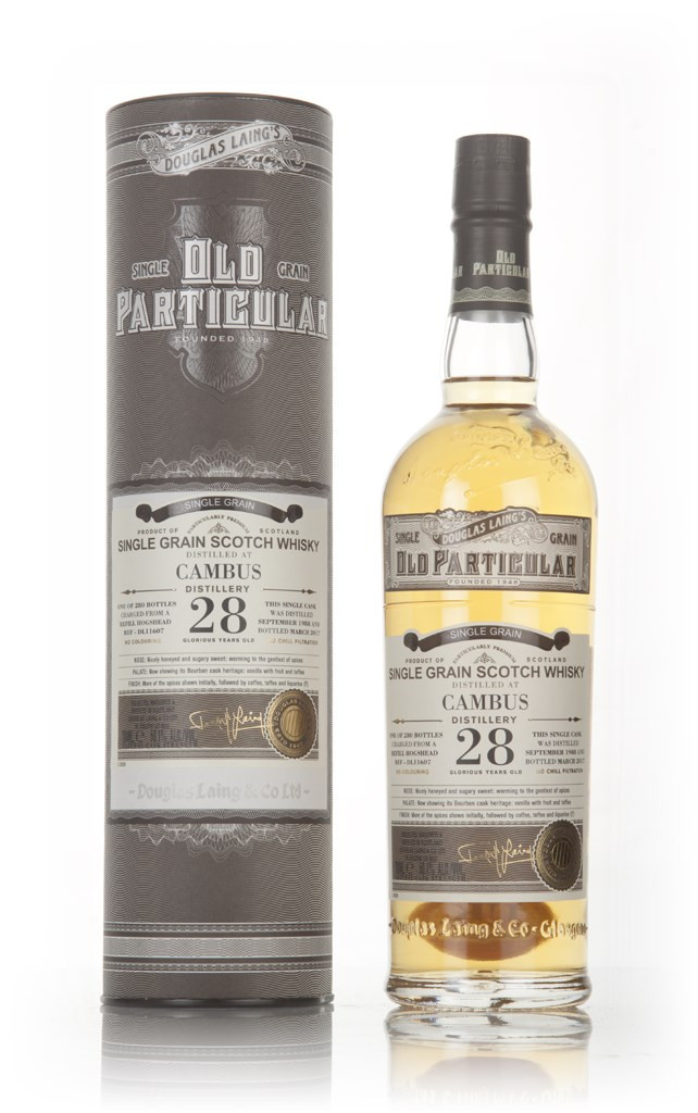 Cambus 28 Year Old 1988 (cask 11607) - Old Particular (Douglas Laing) 70cl