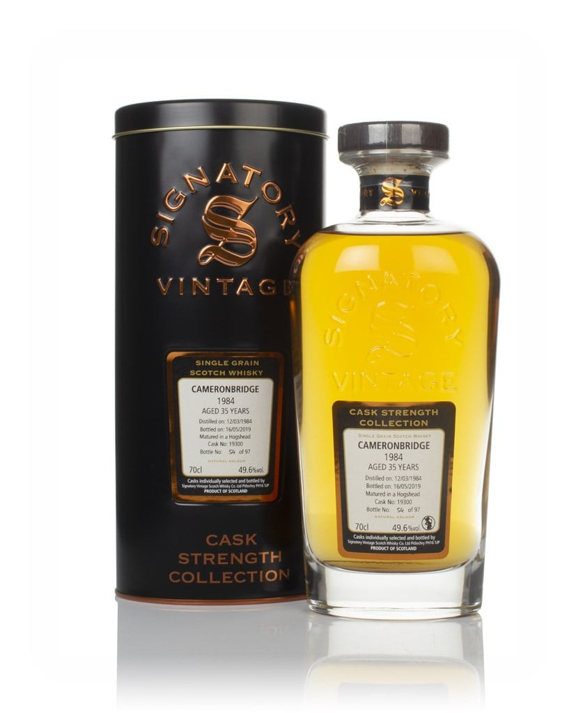 Cameronbridge 35 Year Old 1984 (cask 19300) - Cask Strength Collection (Signatory) 70cl