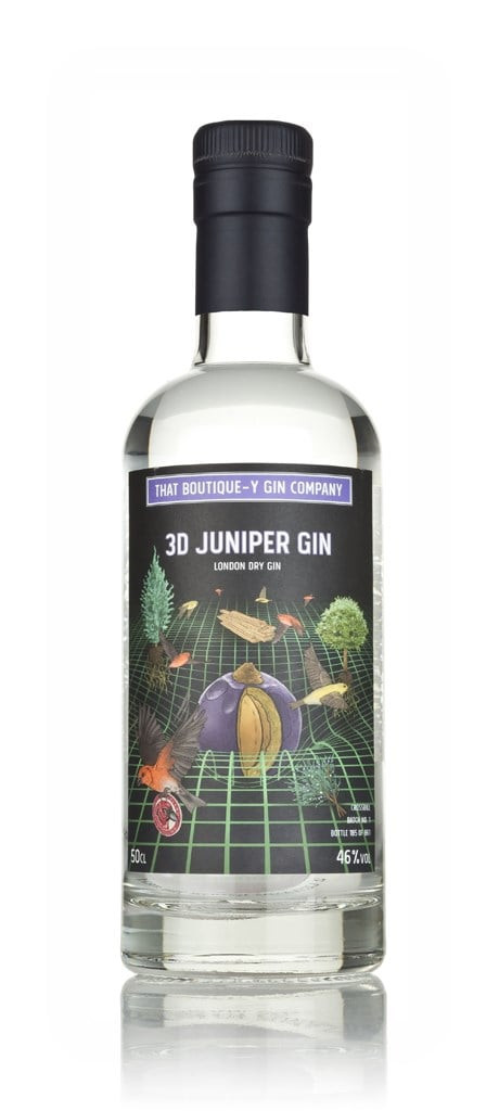 3D Juniper Gin - Crossbill (That Boutique-y Gin Company) 50cl