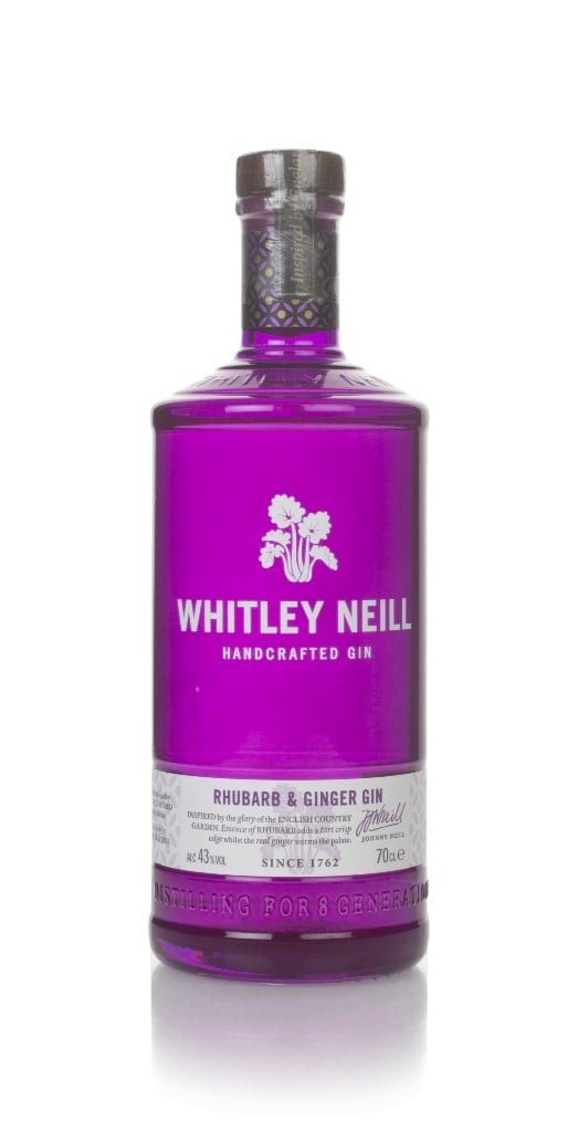 Whitley Neill Rhubarb & Ginger Gin (43%) 70cl