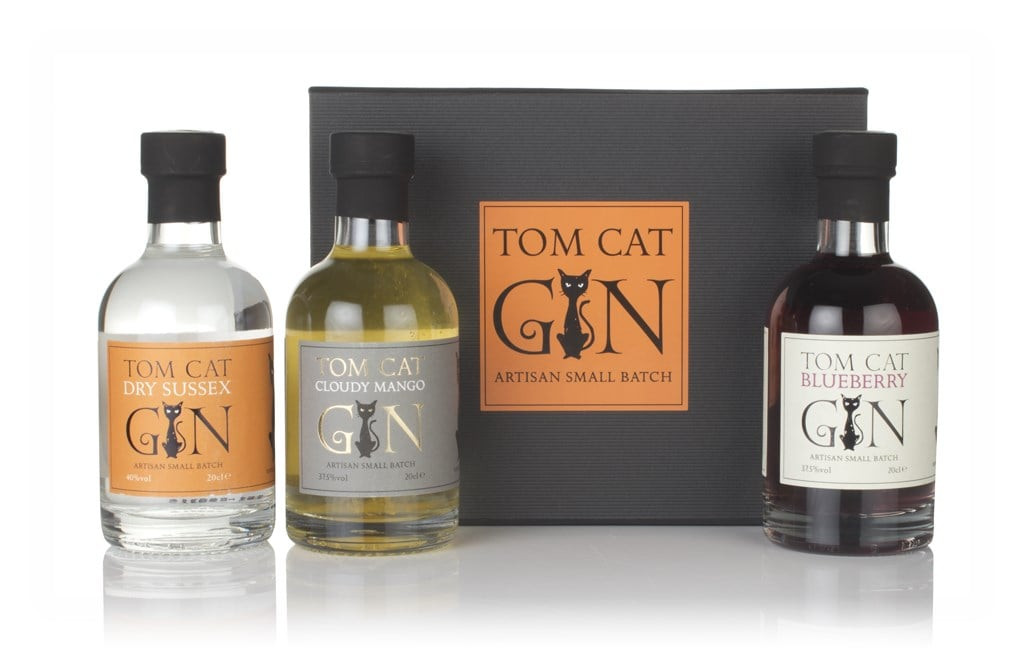 Tom Cat Gin Trio Gift Pack (3 x 20cl) 60cl