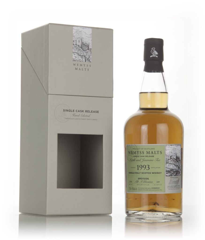 Nettle and Jasmine Tea 1993 (bottled 2016) - Wemyss Malts (Allt-á-Bhainne) 70cl