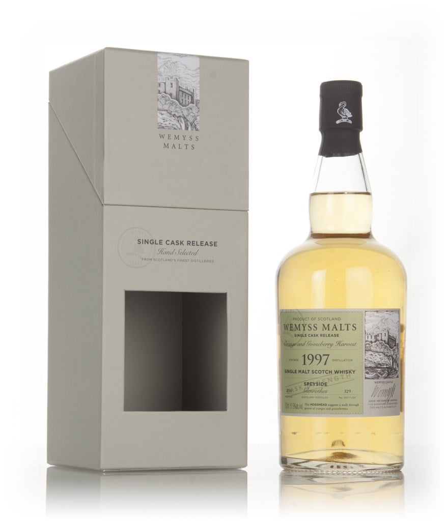 Orange and Gooseberry Harvest 1997 (bottled 2016) - Wemyss Malts (Glenrothes) 70cl