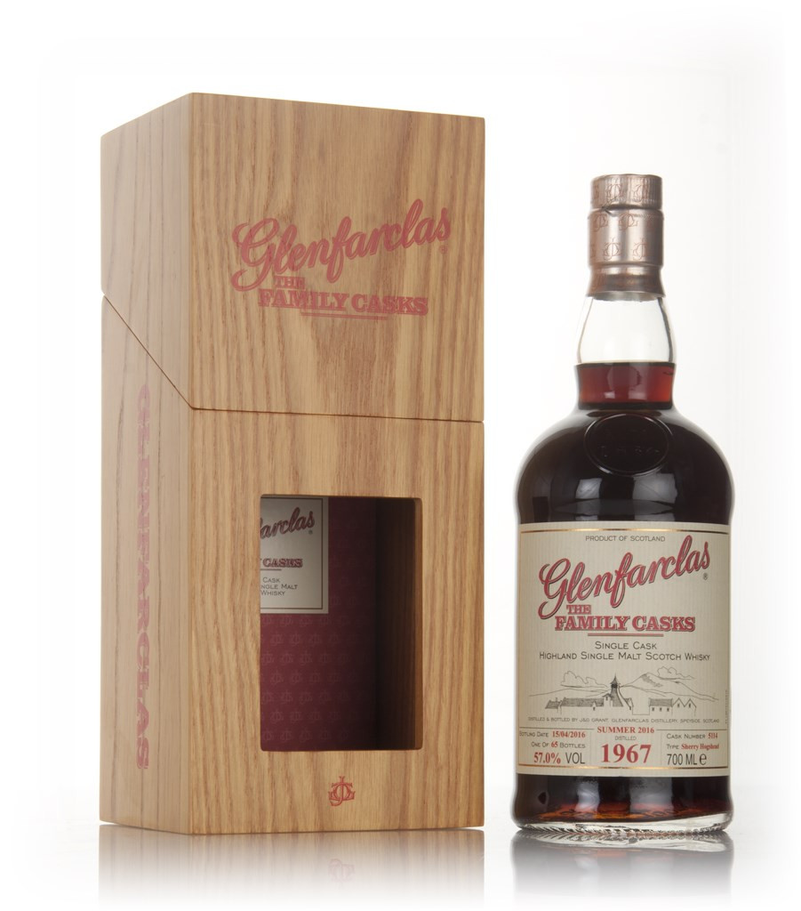Glenfarclas 1967 (cask 5114) Family Cask Summer 2016 Release 70cl