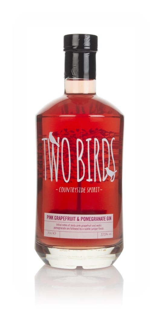 Two Birds Pink Grapefruit & Pomegranate Gin 70cl